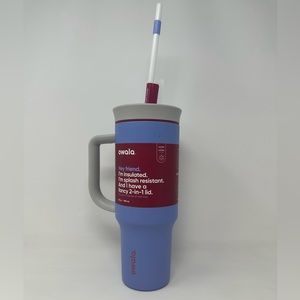 NEW | Owala 40oz Stainless Steel Tumbler with Handle | Whimsical Daydream 💜☁️🌈